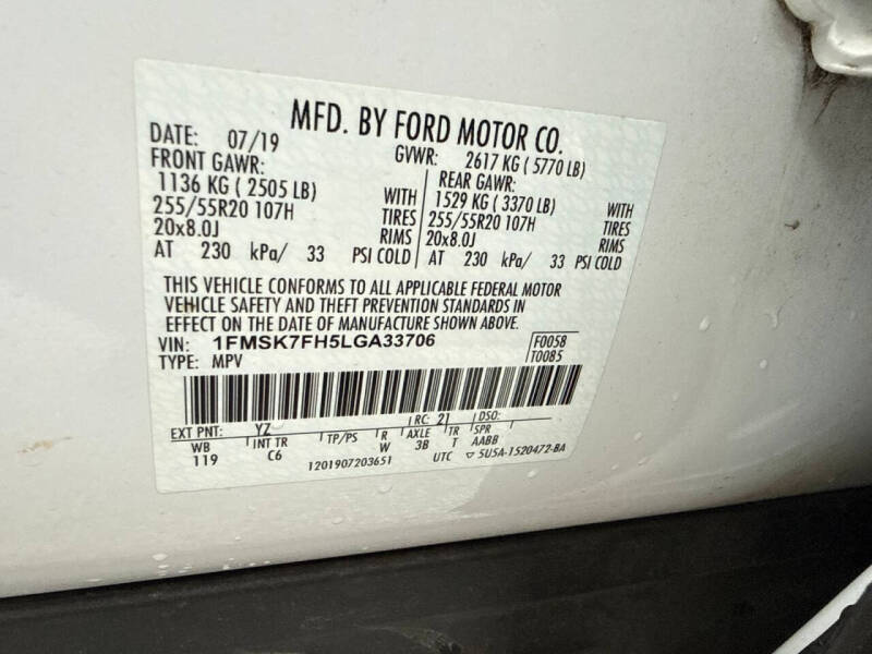 2020 Ford Explorer Limited