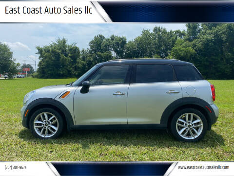 2012 MINI Cooper Countryman for sale at East Coast Auto Sales llc in Virginia Beach VA