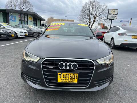 2013 Audi A6 for sale at TDI AUTO SALES in Boise ID