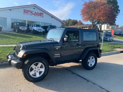 2010 Jeep Wrangler for sale at Efkamp Auto Sales LLC in Des Moines IA
