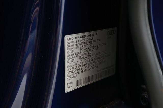 2019 Audi Q8 quattro Prestige 55 TFSI