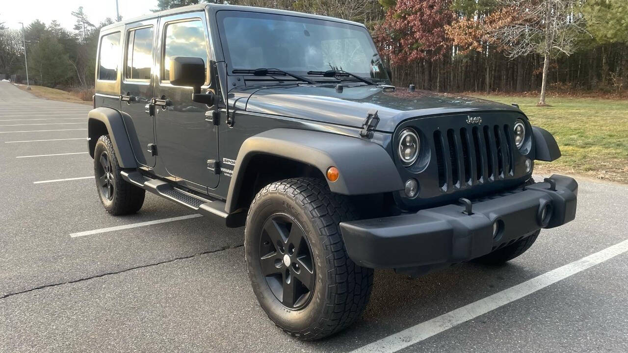 2017 Jeep Wrangler Unlimited for sale at Almost Anything Motors in Hooksett, NH