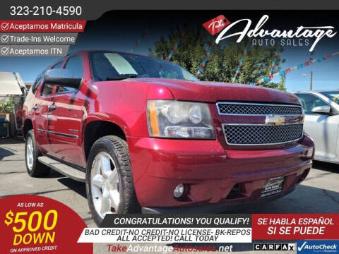 2010 Chevrolet Tahoe for sale at ADVANTAGE AUTO SALES INC in Bell CA