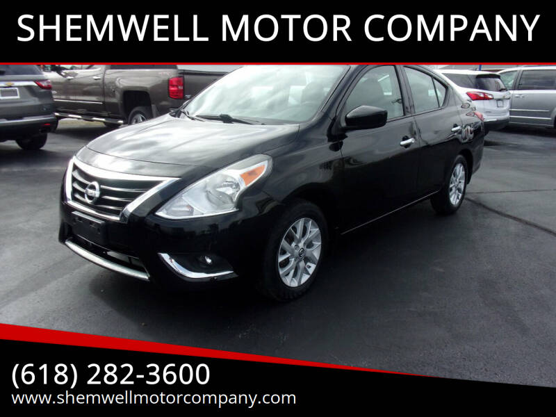 2015 Nissan Versa for sale at SHEMWELL MOTOR COMPANY in Red Bud IL
