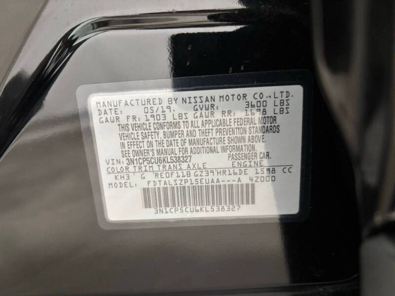 2019 Nissan Kicks SV