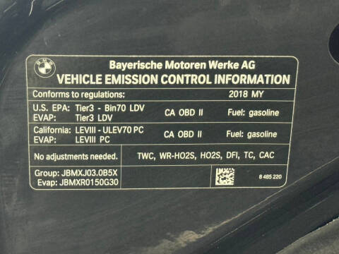 2018 BMW 5 Series 540i