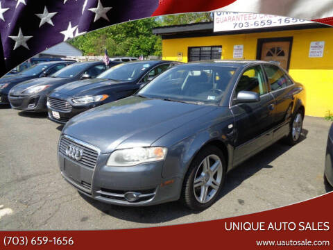 2007 Audi A4 for sale at Unique Auto Sales in Marshall VA