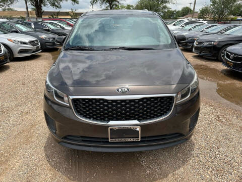 2016 Kia Sedona for sale at Good Auto Company LLC in Lubbock TX