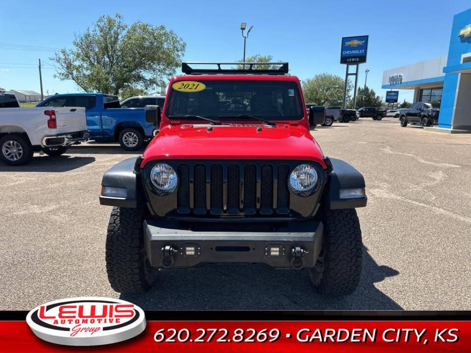 2021 Jeep Wrangler Unlimited for sale at Lewis Chevrolet of Garden City in Garden City, KS