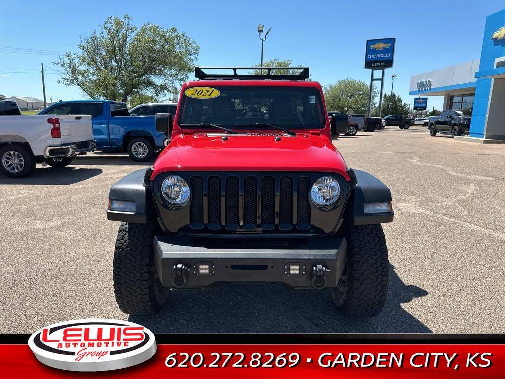 2021 Jeep Wrangler Unlimited for sale at Lewis Chevrolet of Garden City in Garden City, KS