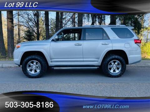 2013 Toyota 4Runner for sale at LOT 99 LLC in Milwaukie OR