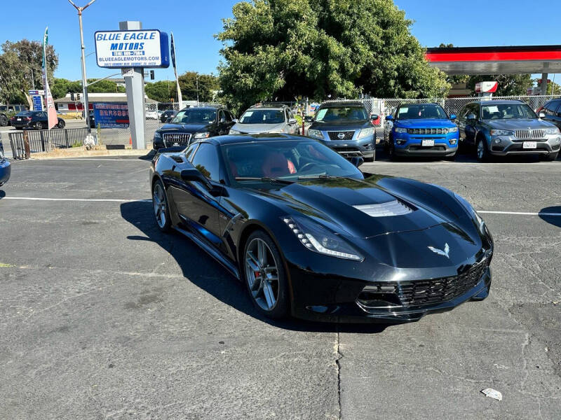 Used 2017 Chevrolet Corvette 1LT with VIN 1G1YB2D79H5105448 for sale in Fremont, CA