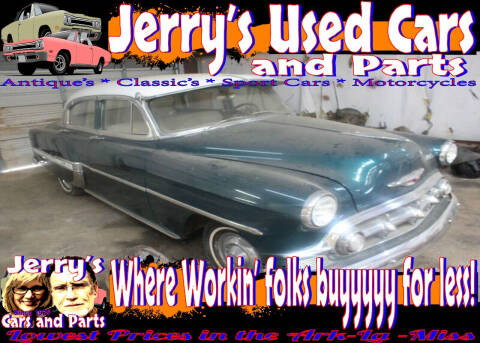 1953 Chevrolet Bel Air for sale at Jerry's Cars and Parts in West Monroe LA