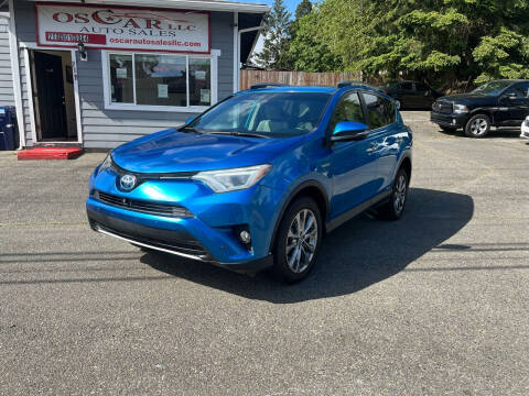 2017 Toyota RAV4 Hybrid for sale at Oscar Auto Sales in Tacoma WA