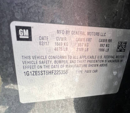 2017 Chevrolet Malibu LT