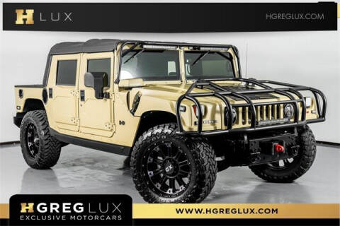 2006 HUMMER H1 for sale at HGREG LUX EXCLUSIVE MOTORCARS in Pompano Beach FL