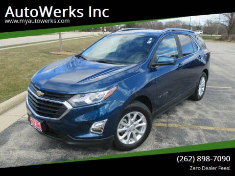 2021 Chevrolet Equinox for sale at AutoWerks Inc in Sturtevant WI