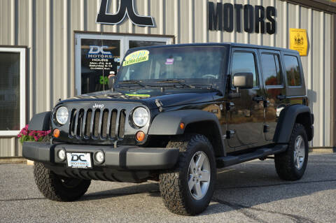2010 Jeep Wrangler Unlimited for sale at DC Motors in Auburn ME