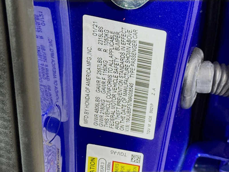 2021 Acura TLX w/A-SPEC