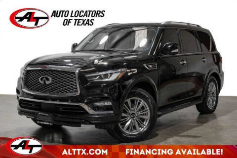 2021 Infiniti QX80 for sale at AUTO LOCATORS OF TEXAS in Plano TX