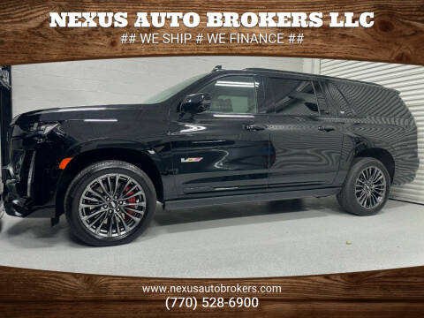 2023 Cadillac Escalade-V ESV for sale at Nexus Auto Brokers LLC in Marietta GA