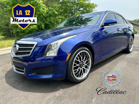 2013 Cadillac ATS for sale at LA 12 Motors in Durham NC