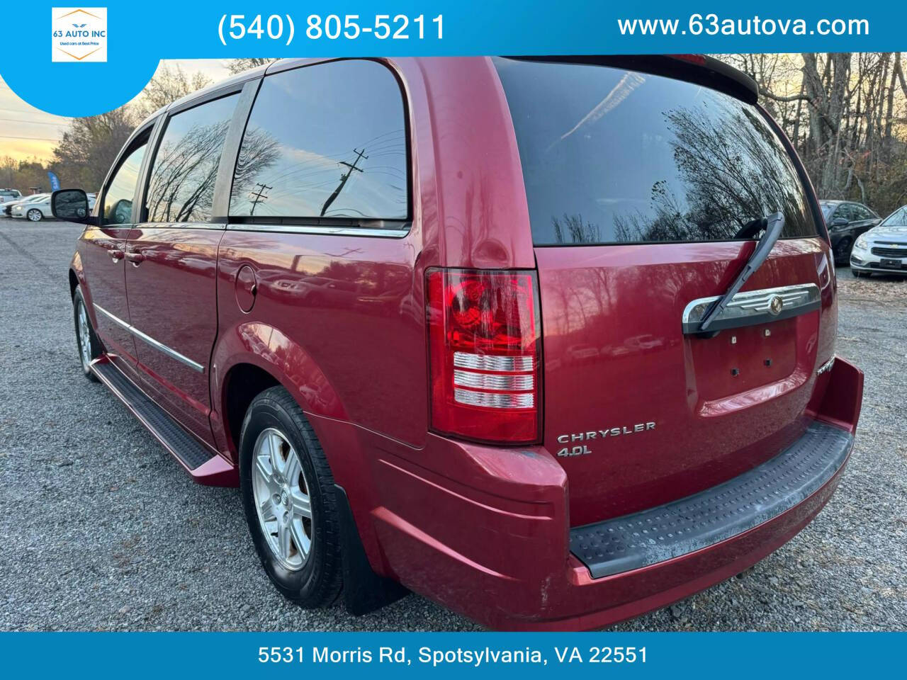 2009 Chrysler Town and Country for sale at 63 Auto Inc in Spotsylvania, VA