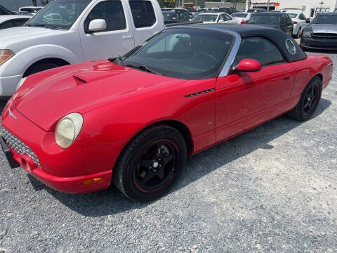 2003 Ford Thunderbird for sale at LAURINBURG AUTO SALES in Laurinburg NC