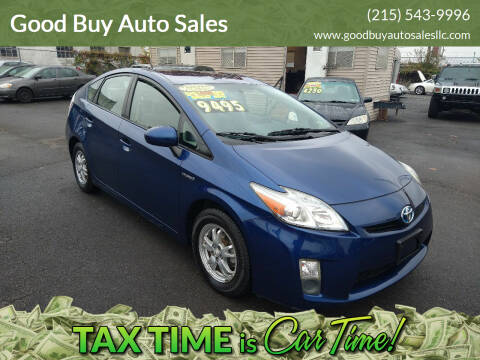 2010 Toyota Prius for sale at Good Buy Auto Sales in Philadelphia PA