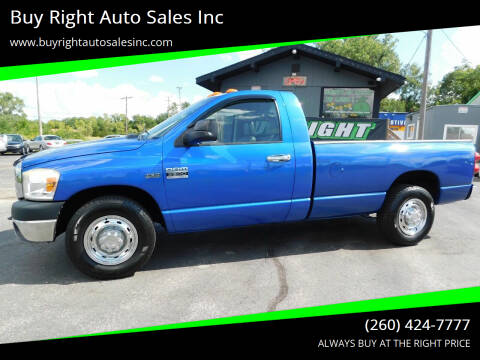 2007 Dodge Ram Pickup 2500 for sale at Buy Right Auto Sales Inc in Fort Wayne IN
