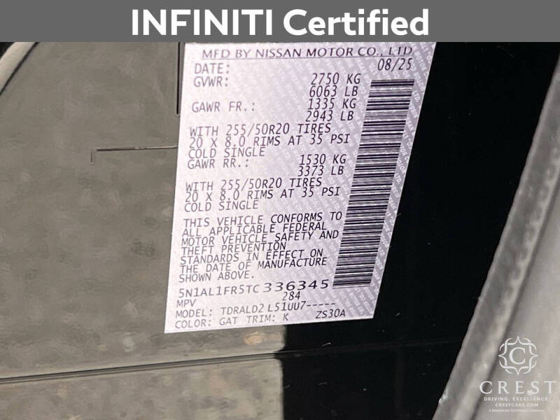 2026 Infiniti QX60 Luxe