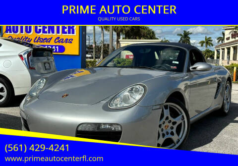 2005 Porsche Boxster for sale at PRIME AUTO CENTER in Palm Springs FL