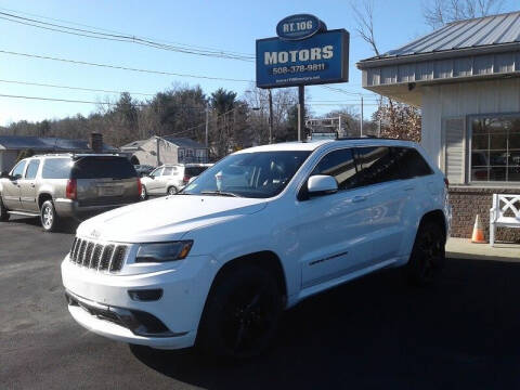 2015 Jeep Grand Cherokee for sale at Route 106 Motors in East Bridgewater MA