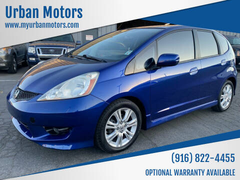 2009 Honda Fit for sale at Urban Motors in Sacramento CA