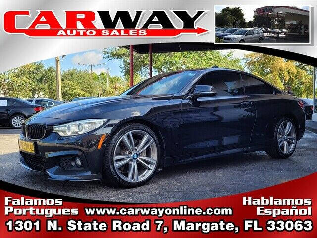 2016 BMW 4 Series for sale at CARWAY Auto Sales in Margate FL