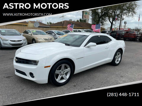 2011 Chevrolet Camaro for sale at ASTRO MOTORS in Houston TX