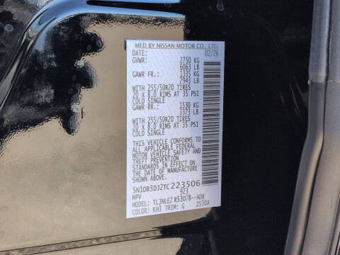 2026 Nissan Pathfinder Platinum