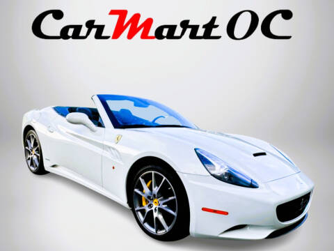 2011 Ferrari California for sale at CarMart OC in Costa Mesa CA