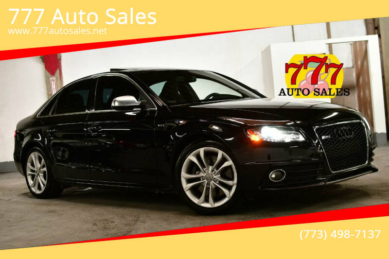 2012 Audi S4 for sale at 777 Auto Sales in Bedford Park IL