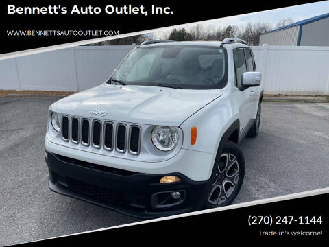 2016 Jeep Renegade for sale at Bennett's Auto Outlet, Inc. in Mayfield KY
