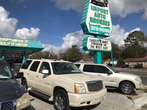 2005 Cadillac Escalade for sale at Import Auto Brokers Inc in Jacksonville FL