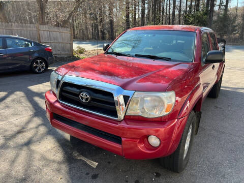2006 Toyota Tacoma for sale at M & J Auto Sales in Attleboro MA