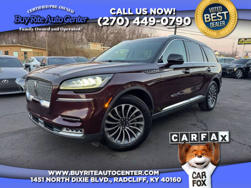 2021 Lincoln Aviator for sale at Buy Rite Auto Center in Radcliff KY