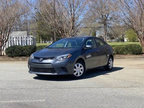 2016 Toyota Corolla for sale at Uniworld Auto Sales LLC. in Greensboro NC