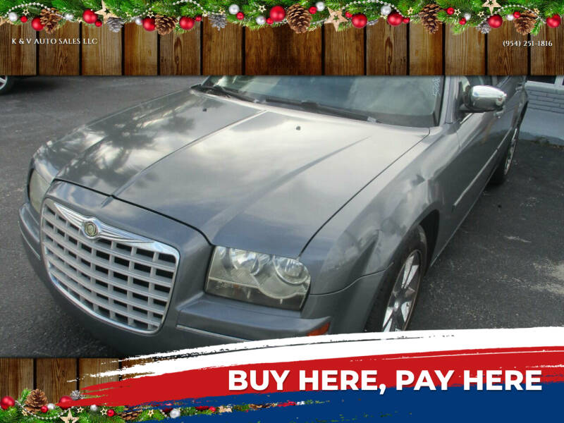 2007 Chrysler 300 for sale at K & V AUTO SALES LLC in Hollywood FL