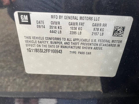 2015 Chevrolet Malibu LS