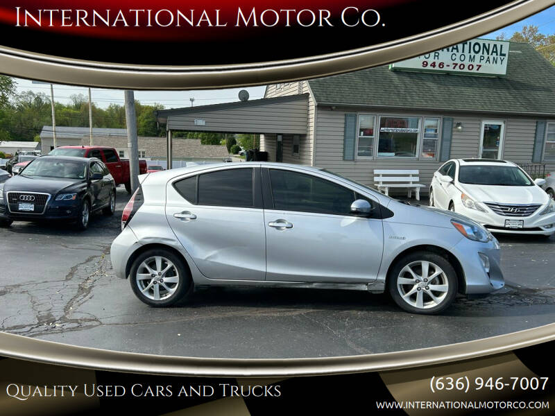 2015 Toyota Prius c for sale at International Motor Co. in Saint Charles MO