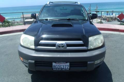 2003 Toyota 4Runner for sale at OCEAN AUTO SALES in San Clemente CA