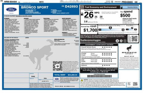 2023 Ford Bronco Sport Big Bend