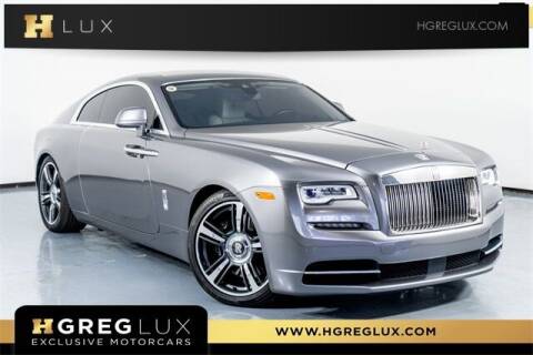 2019 Rolls-Royce Wraith for sale at HGREG LUX EXCLUSIVE MOTORCARS in Pompano Beach FL